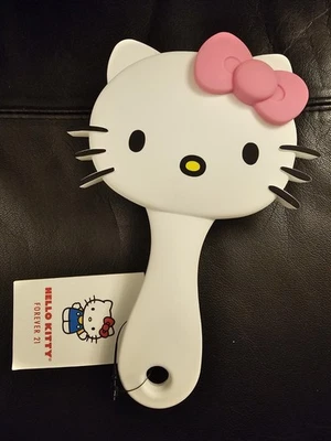 Forever 21 x Hello Kitty Paddle Brush White & Pink NWT Sanrio HTF - Image 1 of 2