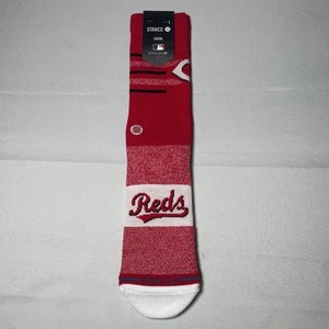 Cincinnati Reds Closer CIN Stance MLB Baseball Crew Socks Large Men's 9-13 - Picture 1 of 9