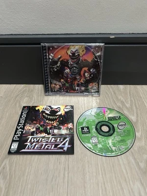 Sony Playstation PS1 Twisted Metal 4 Black Label - Image 1 of 4