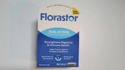 Florastor Probiótico Doble Acción ~ Salud Digestiva e Inmune 30 ct 10/26 Foto 1 de 2