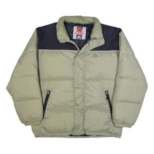 KAPPA Down Insulated Mens Puffer Jacket Grey XL - Picture 1 of 6