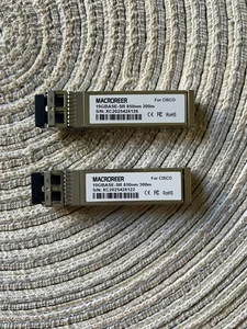 Juego de 2 módulos transceptores de cobre Macroreer 10G Base-SR 850nm 300m para CISCO - Imagen 1 de 5