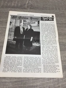 LeTourneau College NOW Magazin Oktober 1967 Band XXI Nr. 10 Jubiläum - Bild 1 von 2