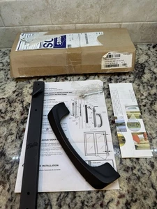 PELLA BLACK INTERIOR HANDLE FOR SLIDING DOOR OX, NEW IN BOX ***FREE SHIPPING** - Picture 1 of 7