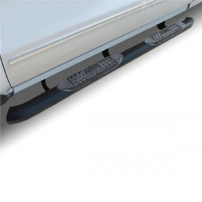 Raptor Series Black 5" Oval Tube Step Bars for Ram 3500 / 2500 Regular Cab Foto 1 de 4