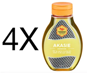 Akasie Honig Honen Centralen Norwegischer Honig Norsk Honen 4x Akasiehonning - Bild 1 von 1