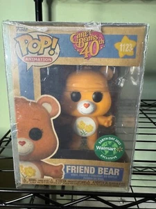 Funko POP! 1123 Care Bears 40TH FRIEND BEAR 2022 Earth Day Walmart Exclusive - Bild 1 von 7
