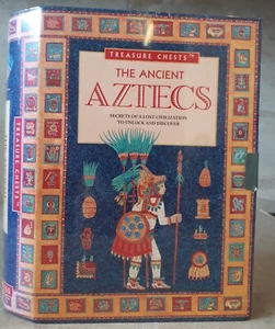 Treasure Chests Ancient Aztecs Educational Kit 1996 Fiona Macdonald NIB - Picture 1 of 11