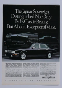 Anuncio impreso original regional de colección Bauer Jaguar Sovereign de Anaheim California - Imagen 1 de 5