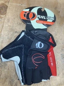PEARL IZUMI Cycling Gloves size Medium M half finger gel mens OR womens bike red - Picture 1 of 6
