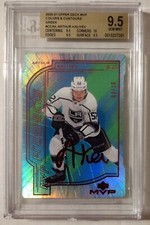 2020-21 Upper Deck MVP #CCAK Arthur Kaliyev Colors &Contours Green/20 BGS 9.5...
