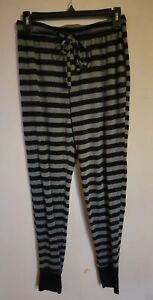 Xhilaration Brand: Women's Gray & Black Sleep Pants, Size Sm, Pre-Own, Free Ship