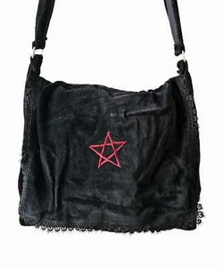 College Gothic Renaissance Unisex Pirate Vintage Victorian Vamp Books Hand Bag - Picture 1 of 4