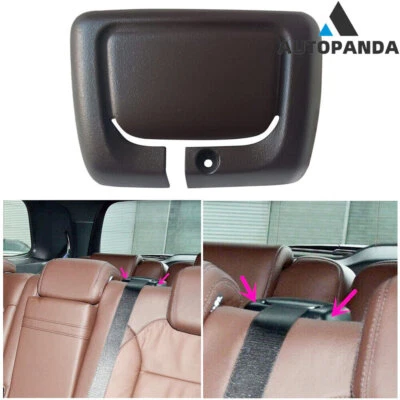 Cubierta de guía de cinturón de seguridad central fila trasera para Mercedes-Benz 2012-15 W166 ML X166 GL Foto 1 de 4