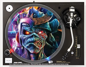 Iron Maiden 2 - 7"-12" DJ slipmat for LP turntable record player - Picture 1 of 4