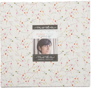 Make Time Moda Layer Cake 42 100% Cotton 10" Precut Quilt Squares - Picture 1 of 2