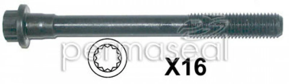 JUEGO DE PERNOS DE CULATA PARA LEXUS RX330 MCU38 RX400H MHU38 3MZ-FE DHC V6 Foto 1 de 1