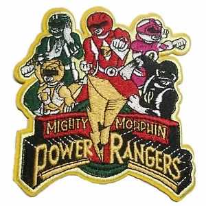 The Power Rangers gestickter Bügelbild Patch - Bild 1 von 1