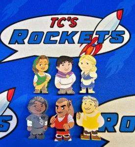 Juego de Mesa Meeples para Charterstone Juego de 6 Piezas Grande 40mm Pintado Fuente Meeple - Imagen 1 de 2