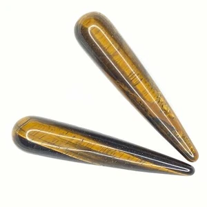 Golden Tigereye Massage Wand Design 1 by Locco Decor - Picture 1 of 4