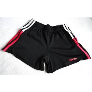 Adidas Black Sport Shorts - Girls Size 10 - Picture 1 of 5