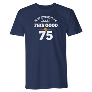 75th Birthday Gift Present Idea For Boys Dad Him Men T Shirt 75 Tee Shirt - Picture 1 of 10