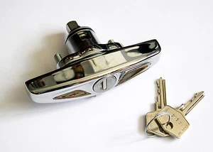 Mini Mkiii (Mk3) Chrom Kofferraum Griff Mit 2 Keys BMC Teil JRC2844 Original Wbh - Picture 1 of 1
