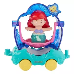 Fisher Price Little People Disney Ariel & Flounder Parade Float Toy Vehicle - Picture 1 of 1