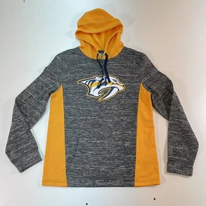 NWT Men’s Large Fanatics Nashville Predators Men Pullover Fleece Lined Hoodie - Picture 1 of 8