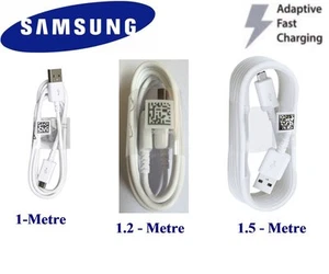 Genuine Fast Charge Micro USB Cable for Samsung Galaxy S6 S6+ S7 Edge Note 4 - Picture 1 of 12