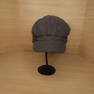 Newsboy Grey Wool Blend Hat Cap - Picture 1 of 6