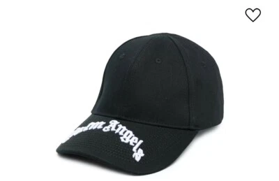 GORRA CON LOGOTIPO DE VISERA CLÁSICA PALM ANGELS Negra Nueva *AGOTADA* En línea $249.00 Foto 1 de 2