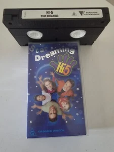 Hi-5 Star Dreaming VHS Video Australian Release Kids Original Cast Members - Picture 1 of 1