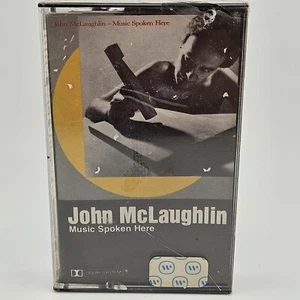 John Mclaughlin Music Spoken Here Cassette - Sealed - 1982 **Buy 2 Get 1 Free** - Picture 1 of 8