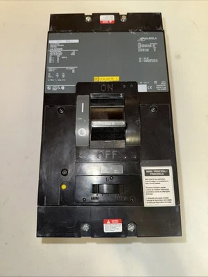 SQUARE D 300 AMP CIRCUIT BREAKER 600 VAC 3 POLE LAL36300MB - Image 1 of 2