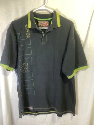 Camisa polo/ golf vintage de algodón manga corta XL negra M&M’s Foto 1 de 4