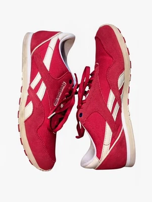Zapatillas Tenis Reebok Clásicas Retro Rojas Moda Para Mujer Talla 9   Foto 1 de 4