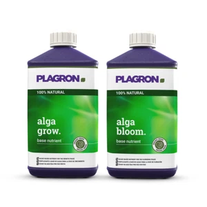 Plagron Alga Grow & Alga Bloom 1 Liter Bio-Dünger Set organischer Flüssigdünger  - Bild 1 von 1