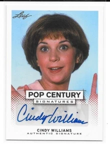 2013 Leaf Pop Century Cindy Williams Signed AUTO BA-CW1 Laverne Shirley SP RARE - Picture 1 of 1