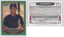 2013 Bowman Draft Draft Picks Chrome Green Refractor /75 Nelson Molina #BDPP76