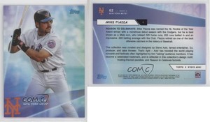 2020 Topps X Steve Aoki Wave 3 Rainbow Foilboard Mike Piazza #62 HOF