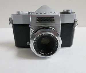 Mamiya Family Vintage 35mm Leaf Shutter SLR Camera, w/ f=48mm Lens, Not Working - Picture 1 of 9