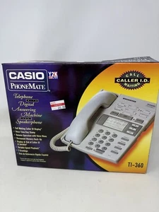 Casio PhoneMate TI-360 Cyfrowa sekretarka Głośnik TelePhone - Zdjęcie 1 z 6