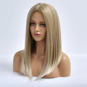 Cosplay Perücken Blond Straight Halloween Hitzebeständiges Kunsthaar - Bild 1 von 8