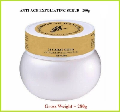 Shahnaz Husain 24 карата золото плюс скраб 200 GM оригинальный скраб - Изображение 1 из 2
