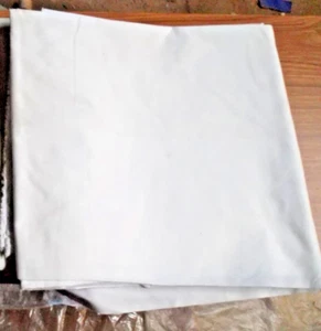 2 Pieces Stretch Woven White Cotton Lycra Fabric 2m 70cm + 1m 30 x 142cm #L70/71 - Picture 1 of 1
