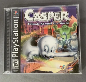 Casper Friends Around the World Sony PlayStation 1 Black Label - Picture 1 of 5