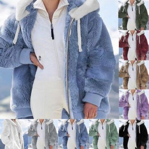 fleece fluffy jacket