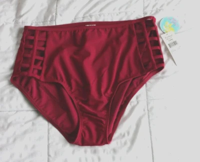 Cueca de biquíni Island Soul Curve marca tamanho 1X, 18W - Imagem 1 de 2