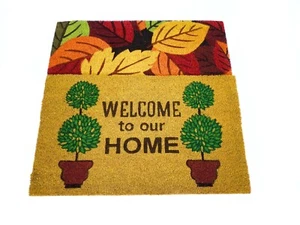 Enterence Floor Mat hallway, Rug, indoor outdoor Coir fiber top with pvc backing - Bild 1 von 18